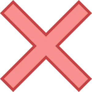 Red Cross Symbol Error PNG image