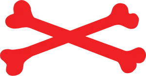 Red Crossbones Graphic