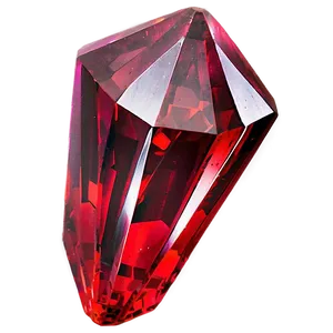 Red Crystal Gem PNG 61