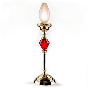 Red Crystal Lamp Png 06242024 PNG image