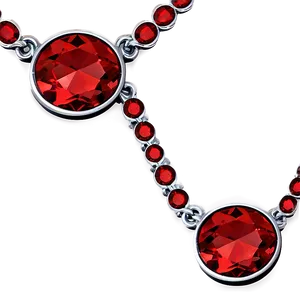 Red Crystal Necklace Png Uni71 PNG image