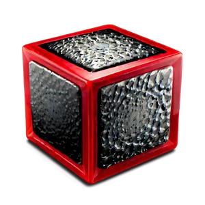 Red Cube PNG Hgl99