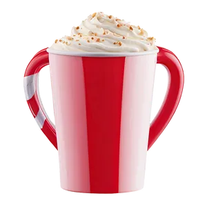 Red Cup With Cream Png Gow PNG image