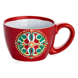 Red Cup With Handle Png 06122024 PNG image