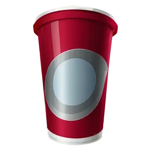 Red Cup With Water Png Cwv94 PNG image