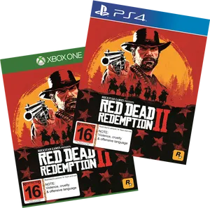 Red Dead Redemption2 Game Covers P S4 Xbox One PNG image