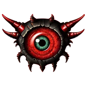 Red Demon Eyes Vector Png 06262024 PNG image