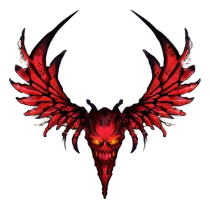 Red Demon Wings Png Wld4 PNG image