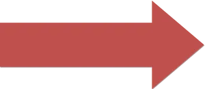 Red Directional Arrow PNG image