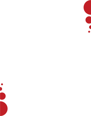 Red Dots Gradienton Blue Background PNG