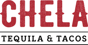Red Dotted C H E L A Text PNG image
