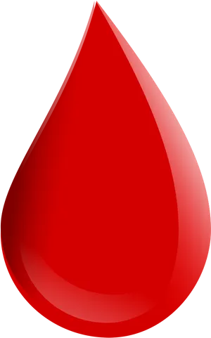 Red Drop Graphic PNG image