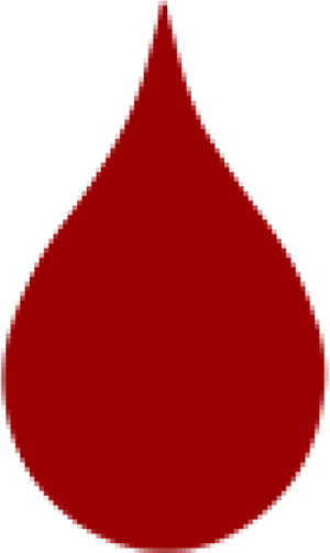 Red Drop Graphic PNG image