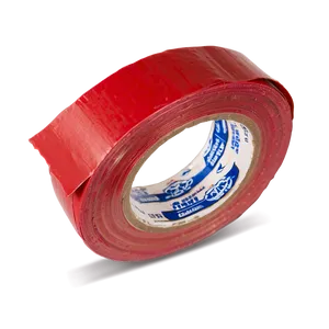 Red Duct Tape PNG Job7