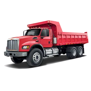 Red Dump Truck Png 12 PNG image