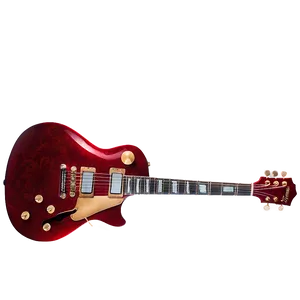 Red Electric Guitar Png 05062024 PNG image