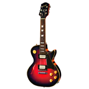 Red Electric Guitar PNG Hxw