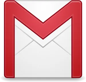 Red Email Icon PNG image