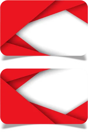 Red Envelope Blank Card Mockup PNG image