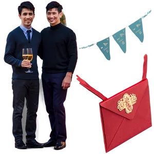Red Envelope For Anniversary PNG Unt80 PNG