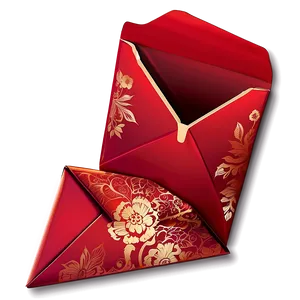 Red Envelope For Special Occasions PNG Kyt