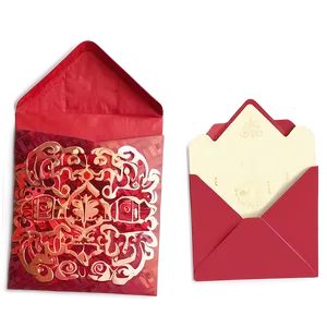 Red Envelope For Special Occasions PNG Usp83
