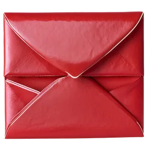 Red Envelope With Butterfly Motif Png Bkq PNG image