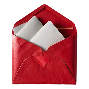 Red Envelope With Heart Png Tbu87 PNG image