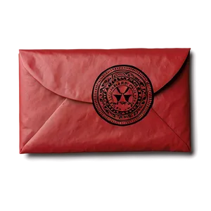 Red Envelope With Seal PNG 06292024
