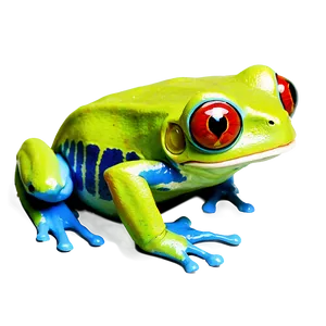 Red-eyed Tree Frog PNG Jur
