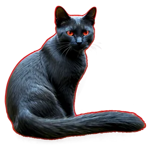Red Eyes Black Cat Png Nxx PNG image
