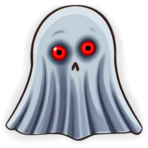 Red Eyes Ghost Png Kgd64 PNG image