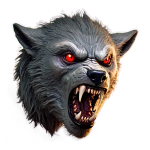 Red Eyes Werewolf Png Ufb PNG image