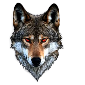 Red Eyes Wolf Png Gyf27 PNG image