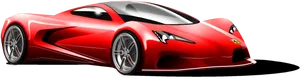 Red Ferrari Sports Car Illustration PNG image