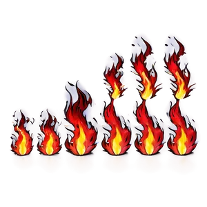 Red Fire A PNG