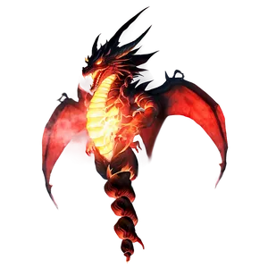 Red Fire Dragon Breath Png 06252024 PNG image