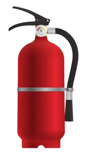 Red Fire Extinguisher