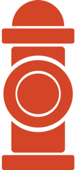 Red Fire Hydrant Icon