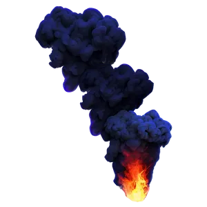 Red Fire Smoke Effect Png 06252024 PNG image