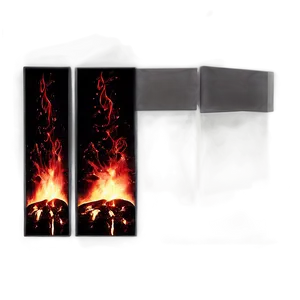 Red Fire Sparks Overlay PNG Wdd PNG