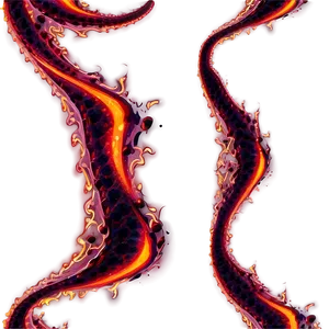 Red Fire Swirl Pattern PNG 06252024 PNG