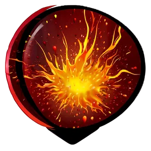 Red Fireball Vector PNG Eur PNG
