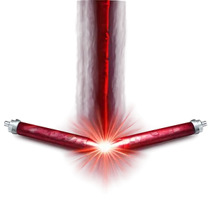 Red Flare Beam PNG Lny PNG