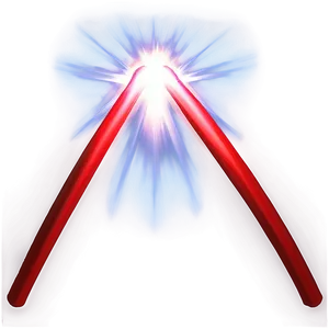 Red Flare Beam PNG Oao60 PNG
