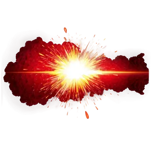 Red Flare Explosion PNG 06122024 PNG