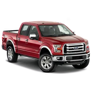 Red Ford F150 Truck Png 45 PNG image