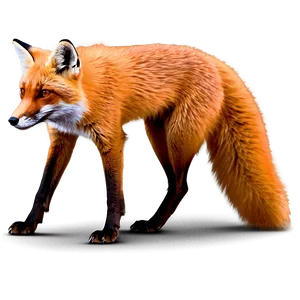 Red Fox Artwork PNG 40 PNG