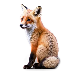 Red Fox Cub PNG Plu