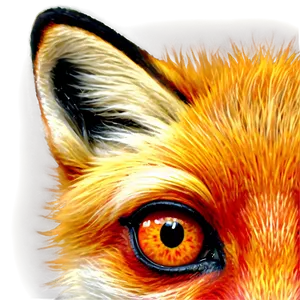 Red Fox Eyes PNG 06242024